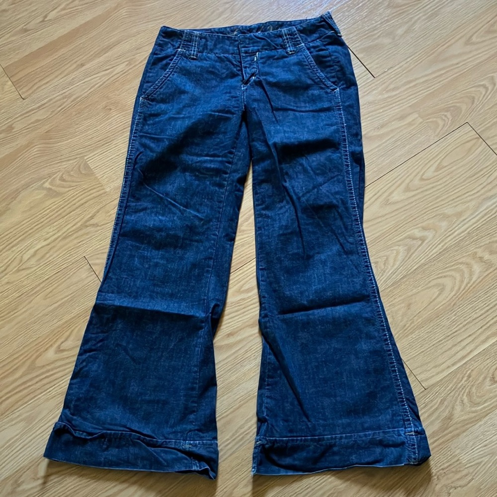 Level 99 Deep Blue Flare Jeans